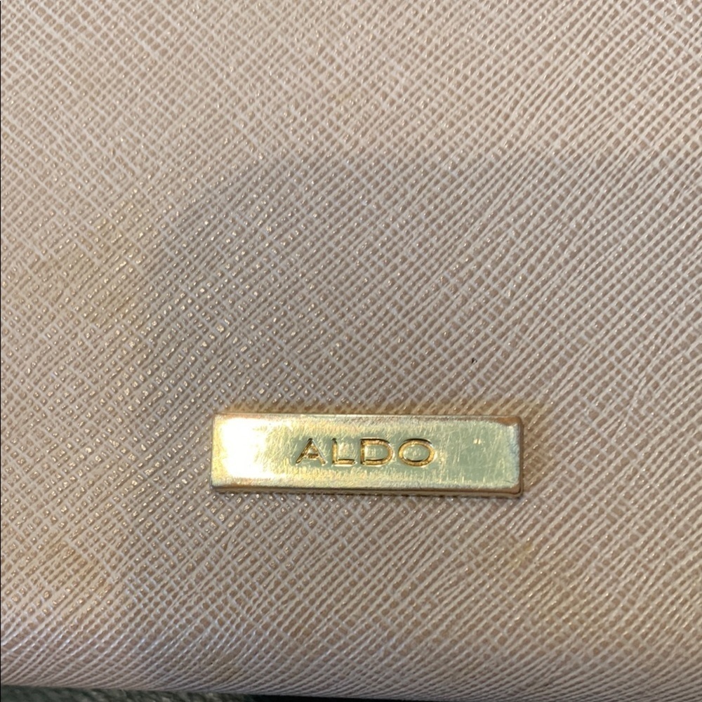 Aldo Tan Rectangular Zip-Around Wallet - Picture 2 of 7